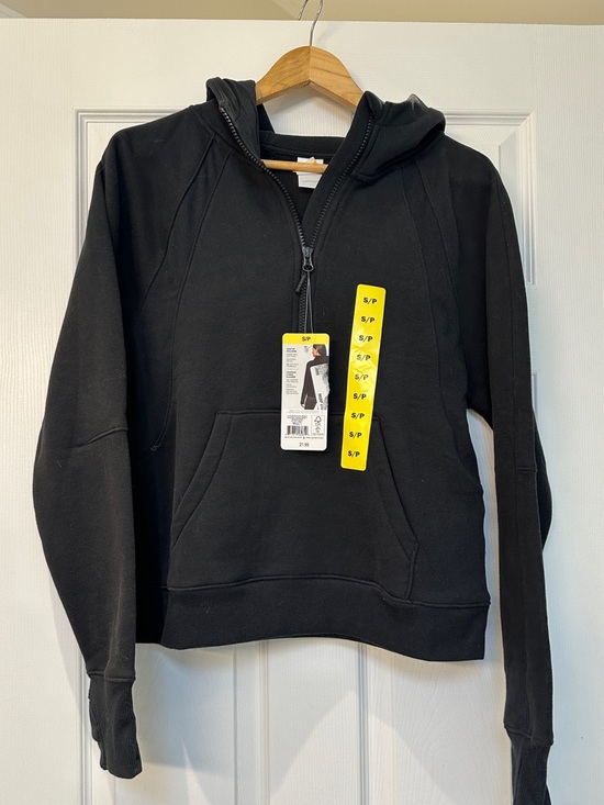 Lole Tops - Lolé Black Half-Zip Oversized Hoodie